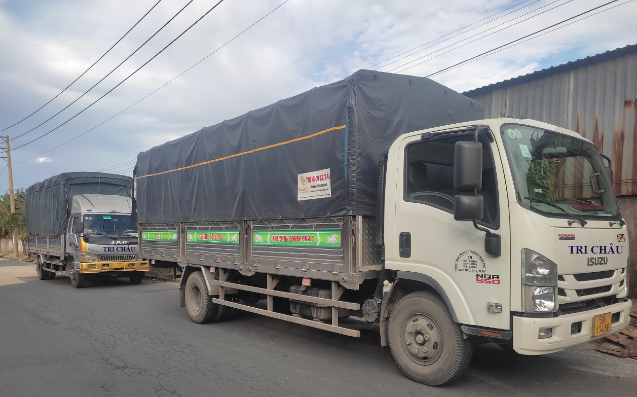 Vận chuyển hàng từ kho đến đại lý tại TP.HCM