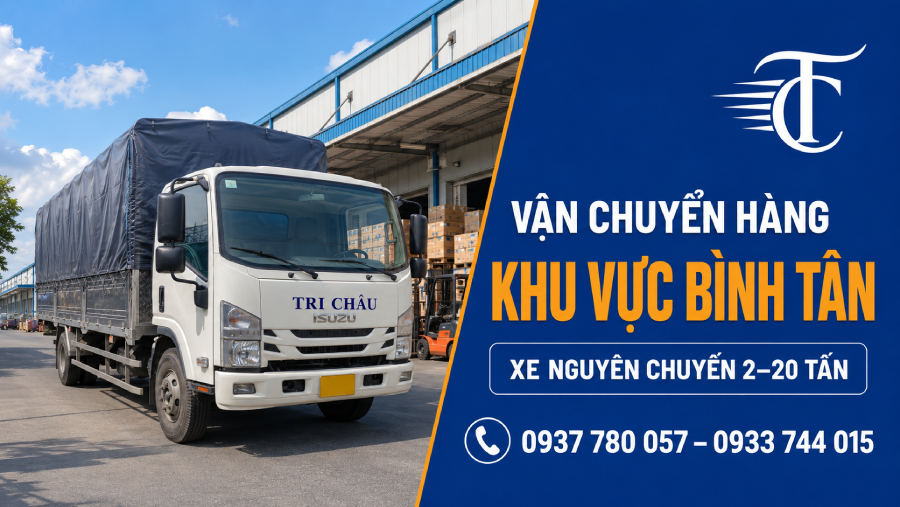 Vận Chuyển Hàng Khu Vực Bình Tân Bằng Xe Tải