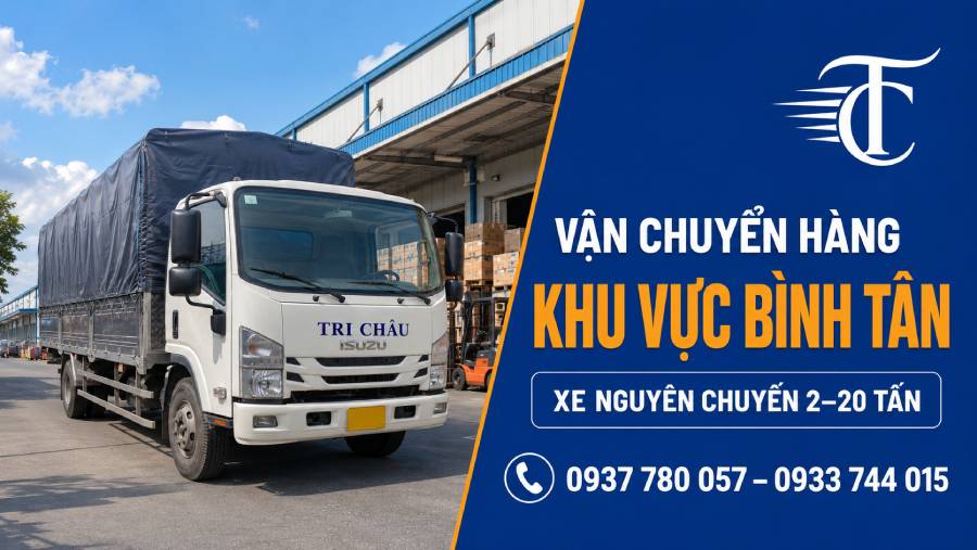 Vận Chuyển Hàng Khu Vực Bình Tân Bằng Xe Tải