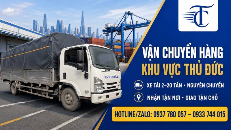 Vận Chuyển Hàng Khu Vực Thủ Đức Bằng Xe Tải