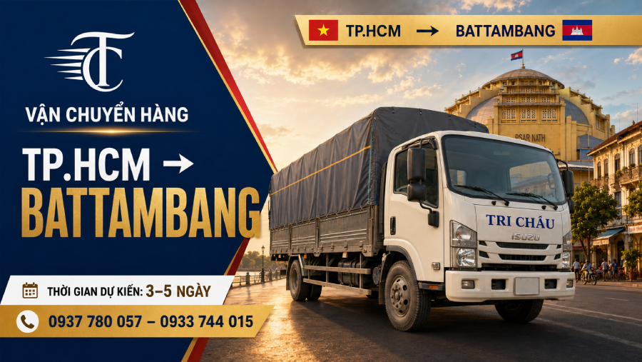 Vận Chuyển Hàng Từ TP.HCM Đi Battambang