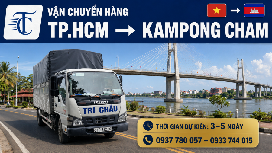 Vận Chuyển Hàng Từ TP.HCM Đi Kampong Cham